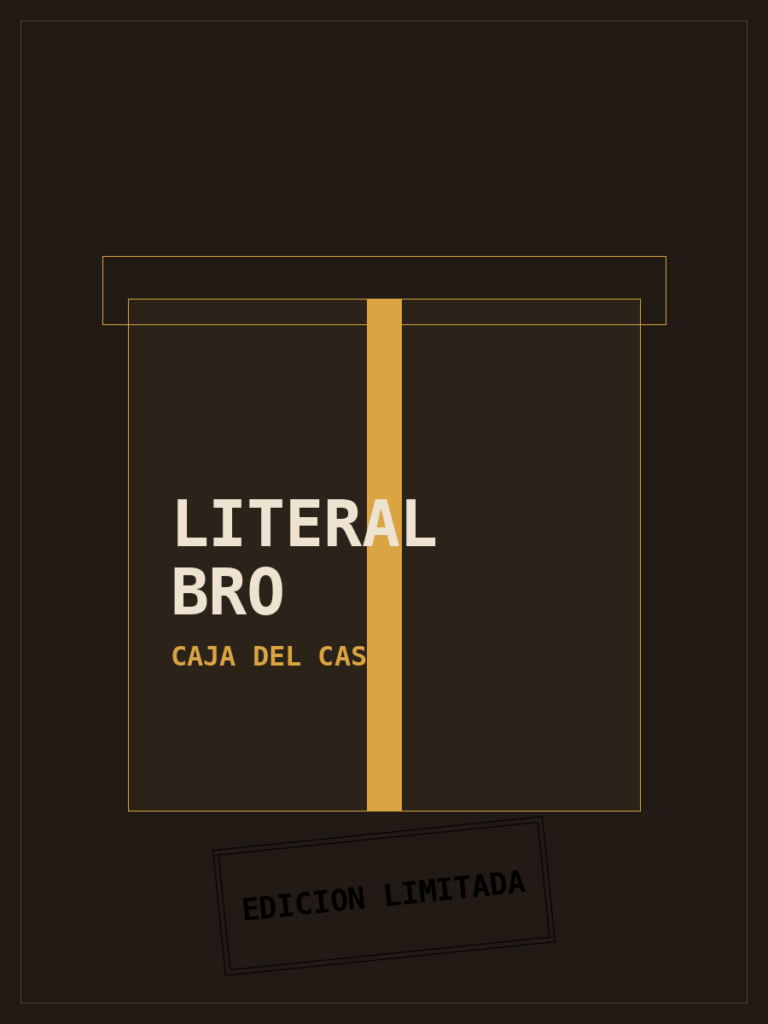 Literal Bro Juego de Cartas